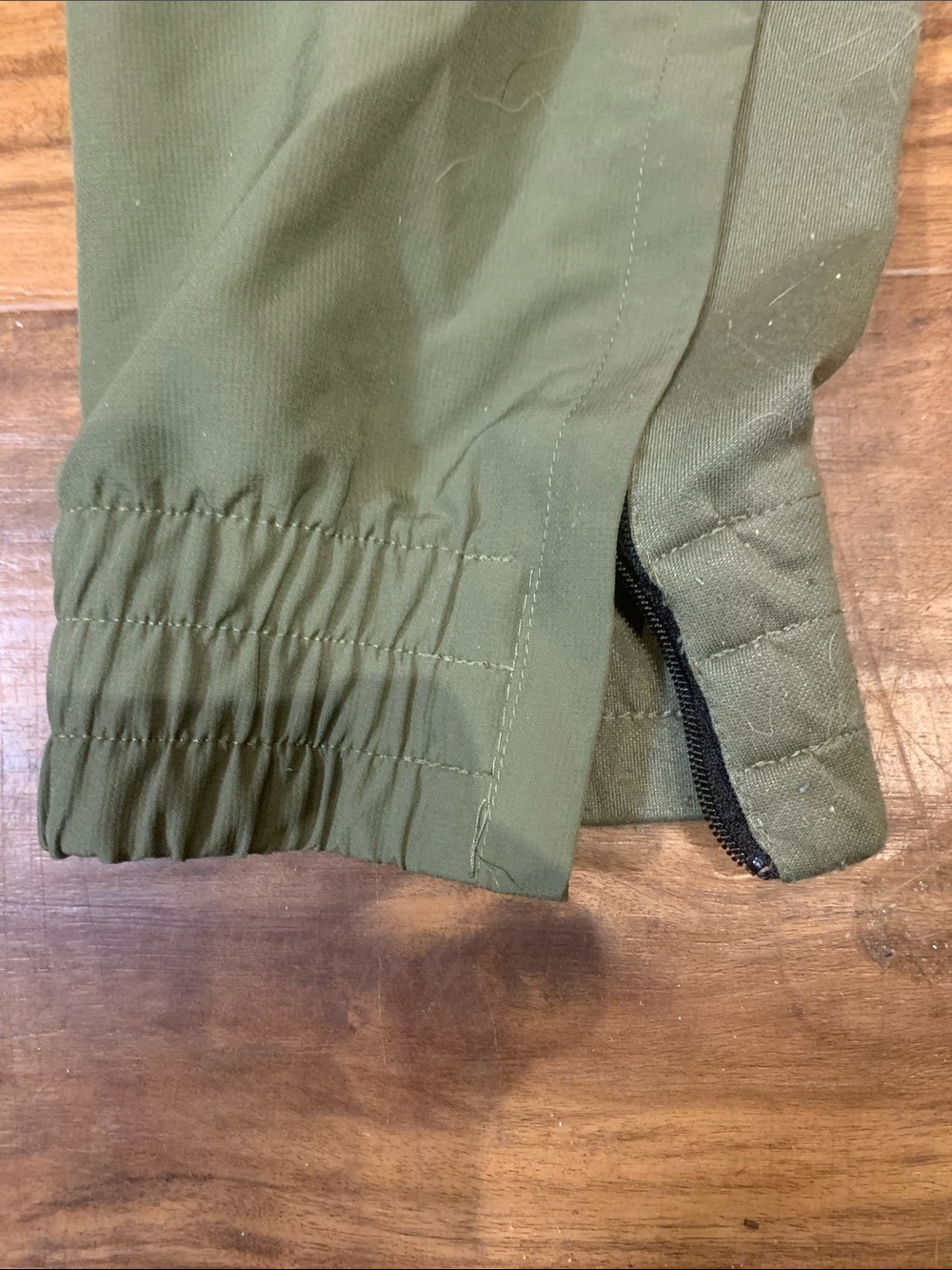 adidas Green Track Pants with Black Stripes - Picture 7 of 9